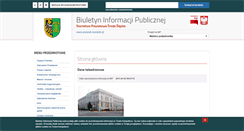 Desktop Screenshot of bip.powiat-sredzki.pl